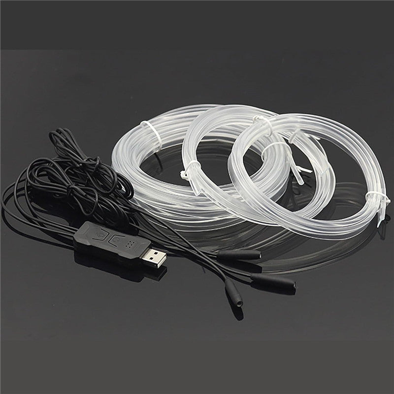 3 Rolls 3m+1m Car Interior Ambient Strip Light