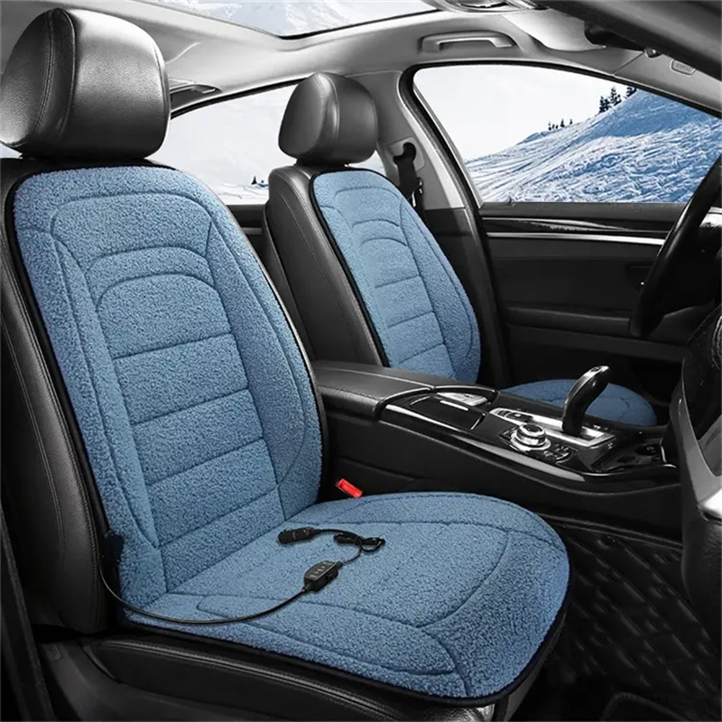 2Pcs Electric Heated Car Seat Cushion