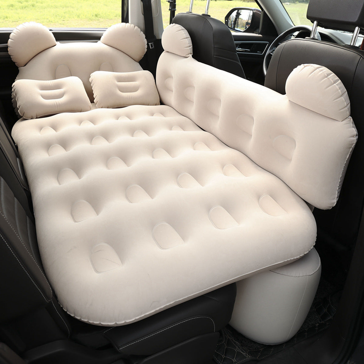 Inflatable Car Air Mattress Travel Bed