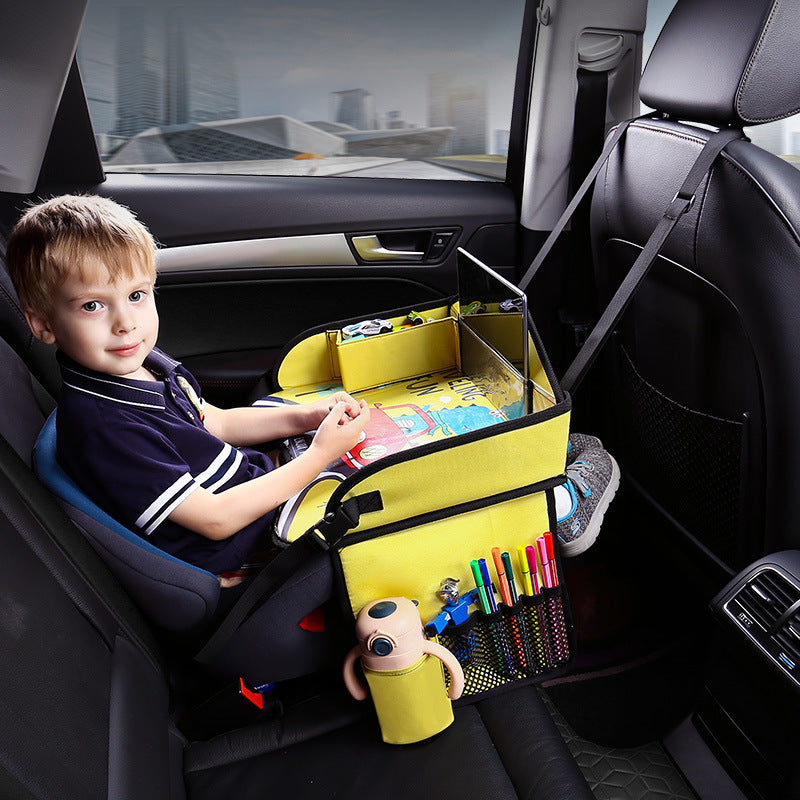 Cartoon Car Tray Organizer For Kids